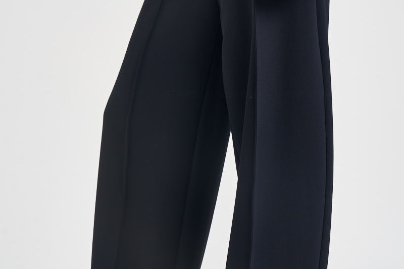 Pantaloni donna gamba larga blu navy BELCOLORE107889 A30PZ99 PINKO 