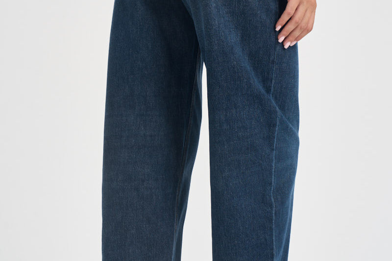 Jeans donna Carrot fit in denim blu ESTELLE103857 A3H5PJC PINKO 