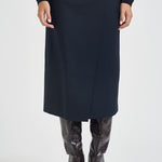 Gonna donna portafoglio midi blu navy MARZEMINO107713 A3MSG03 PINKO 