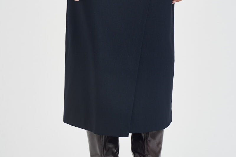 Gonna donna portafoglio midi blu navy MARZEMINO107713 A3MSG03 PINKO 