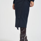 Gonna donna portafoglio midi blu navy MARZEMINO107713 A3MSG03 PINKO 