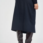 Gonna donna portafoglio midi blu navy MARZEMINO107713 A3MSG03 PINKO 