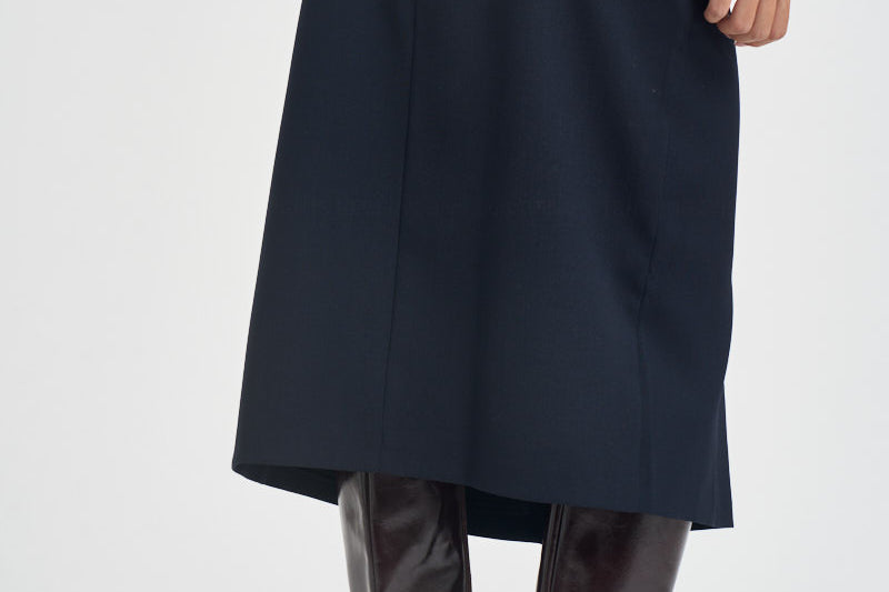 Gonna donna portafoglio midi blu navy MARZEMINO107713 A3MSG03 PINKO 