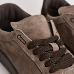 Sneakers uomo in suede taupe PH001 282TAUPE PIUMHA STUDIO 