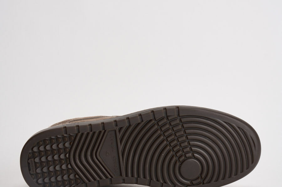 Sneakers uomo in suede taupe PH001 282TAUPE PIUMHA STUDIO 