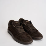Sneakers uomo in suede marroni PH002 002LIGHTBROWN PIUMHA STUDIO 