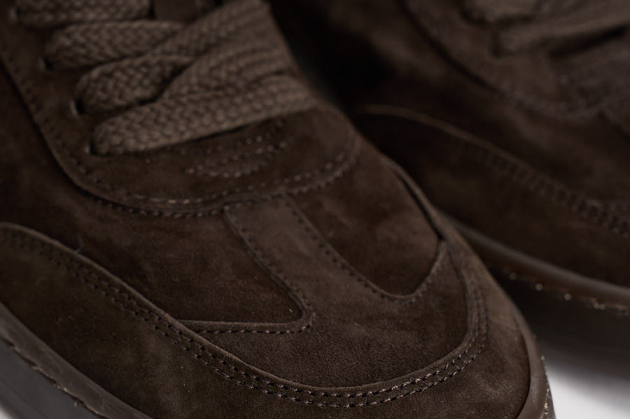 Sneakers uomo in suede marroni PH002 002LIGHTBROWN PIUMHA STUDIO 