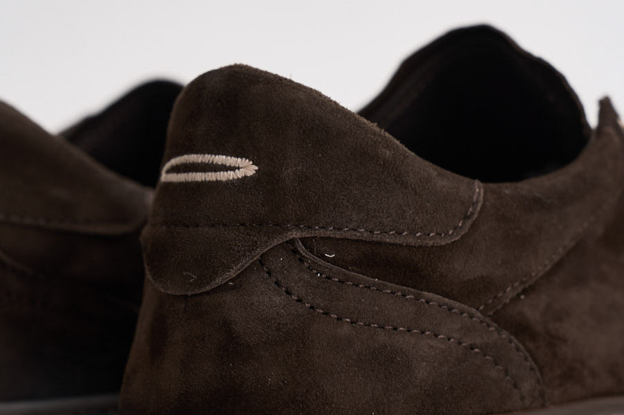 Sneakers uomo in suede marroni PH002 002LIGHTBROWN PIUMHA STUDIO 