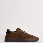 Sneakers uomo in suede marrone PH021 561BROWN PIUMHA STUDIO 