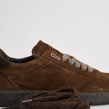 Sneakers uomo in suede marrone PH021 561BROWN PIUMHA STUDIO 