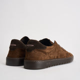 Sneakers uomo in suede marrone PH021 561BROWN PIUMHA STUDIO 