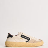 Sneakers uomo Vintage panna e nera PU101V 029 PURAAI 