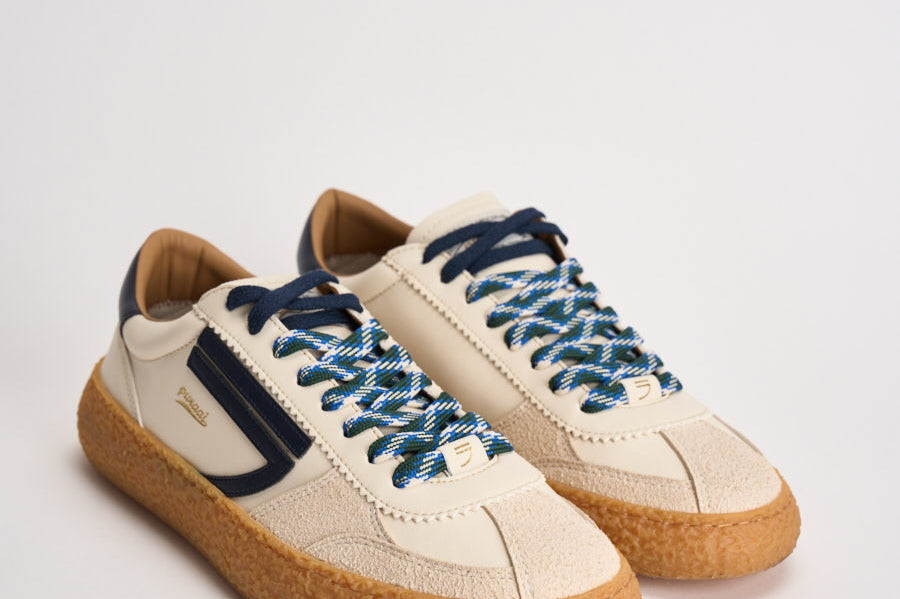Sneakers uomo Vintage Vegan Leather panna PU101V 067 PURAAI 