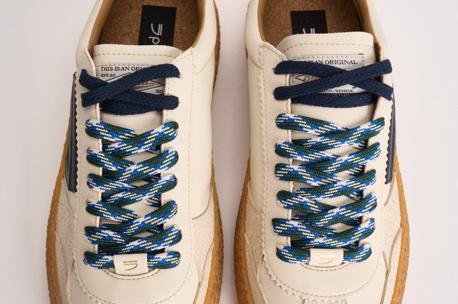 Sneakers uomo Vintage Vegan Leather panna PU101V 067 PURAAI 