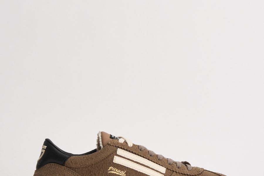 Sneakers uomo Vintage Vegan Leather tortora PU101V 071 PURAAI 