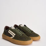 Sneakers uomo Vintage Vegan Leather verde PU101V 076 PURAAI 