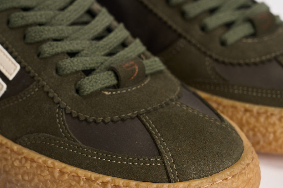 Sneakers uomo Vintage Vegan Leather verde PU101V 076 PURAAI 
