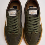 Sneakers uomo Vintage Vegan Leather verde PU101V 076 PURAAI 