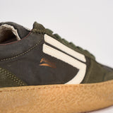 Sneakers uomo Vintage Vegan Leather verde PU101V 076 PURAAI 