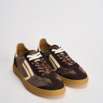 Sneakers donna Velvet marrone e giallo pastello PU601X 025 PURAAI 