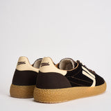 Sneakers donna Velvet marrone e giallo pastello PU601X 025 PURAAI 