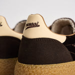 Sneakers donna Velvet marrone e giallo pastello PU601X 025 PURAAI 