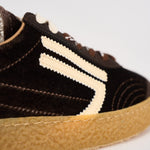 Sneakers donna Velvet marrone e giallo pastello PU601X 025 PURAAI 