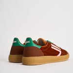 Sneakers donna Velvet marrone, rosa e verde PU601X 044 PURAAI 