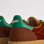 Sneakers donna Velvet marrone, rosa e verde PU601X 044 PURAAI 