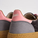 Sneakers donna Velvet grigie, rosa e bordeaux PU601X 060 PURAAI 