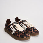 Sneakers donna animalier marrone e nera PU601X 072 PURAAI 