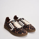 Sneakers donna animalier marrone e nera PU601X 072 PURAAI 