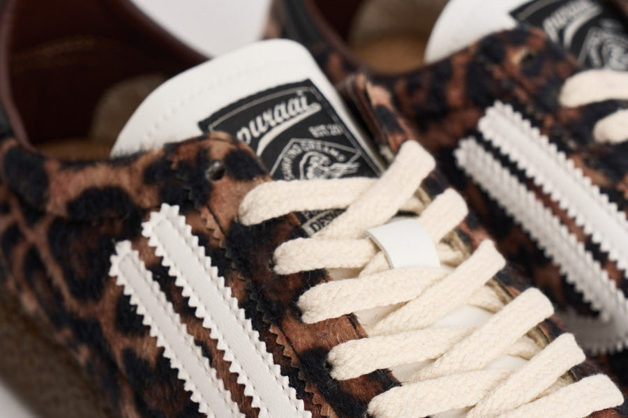 Sneakers donna animalier marrone e nera PU601X 072 PURAAI 