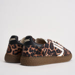 Sneakers donna animalier marrone e nera PU601X 072 PURAAI 