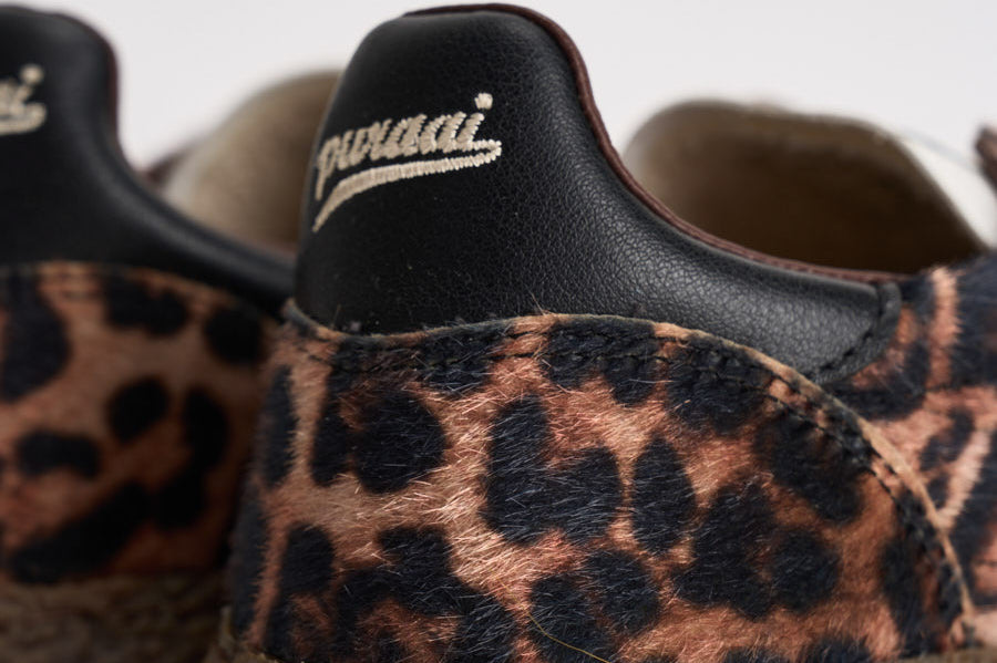 Sneakers donna animalier marrone e nera PU601X 072 PURAAI 