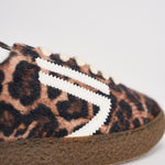 Sneakers donna animalier marrone e nera PU601X 072 PURAAI 