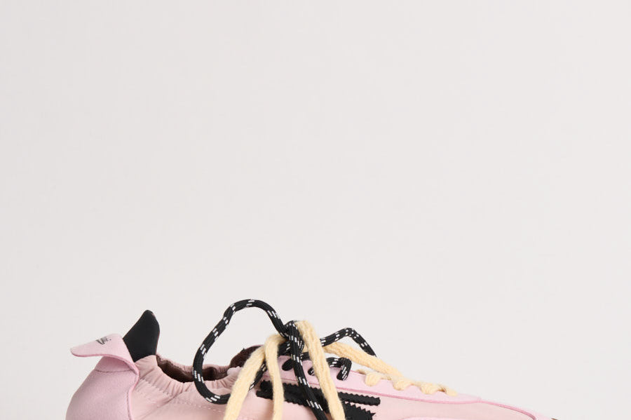 Sneakers donna Panthere rosa e nero PU602P 037 PURAAI 