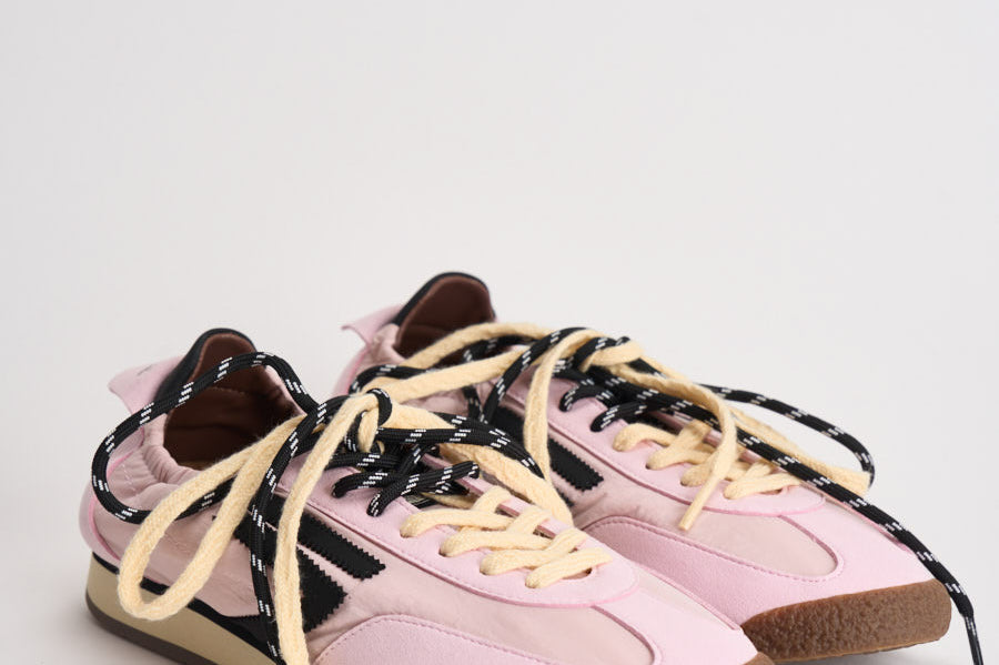 Sneakers donna Panthere rosa e nero PU602P 037 PURAAI 