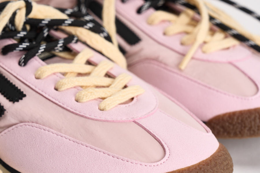 Sneakers donna Panthere rosa e nero PU602P 037 PURAAI 