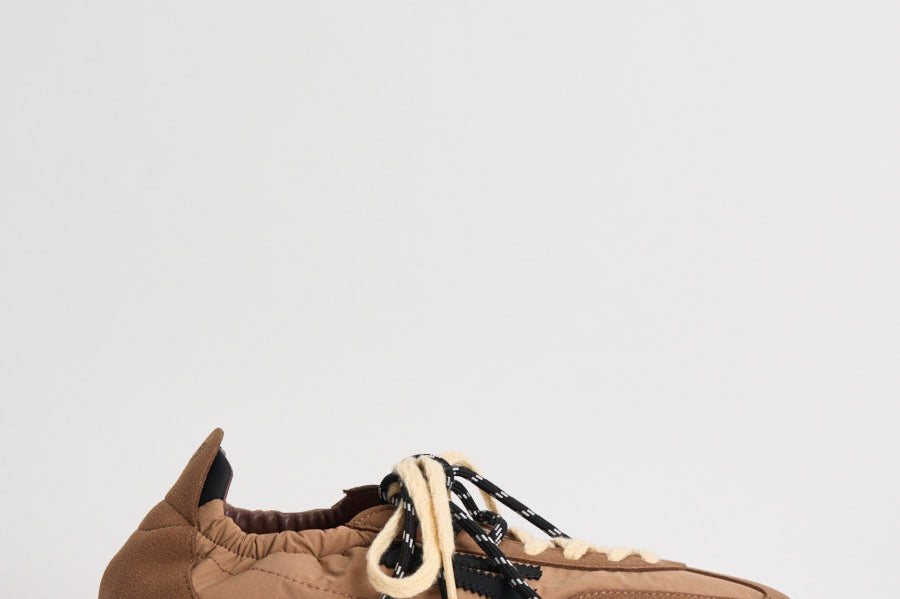 Sneakers donna Panthere marroni e beige PU602P 041 PURAAI 