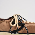 Sneakers donna Panthere marroni e beige PU602P 041 PURAAI 