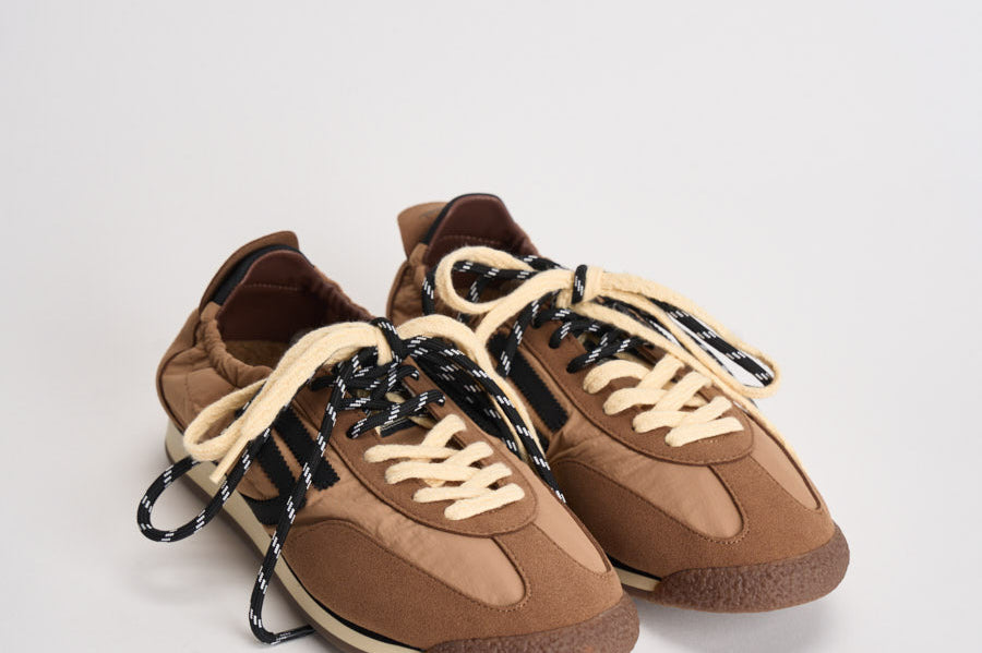 Sneakers donna Panthere marroni e beige PU602P 041 PURAAI 