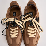 Sneakers donna Panthere marroni e beige PU602P 041 PURAAI 