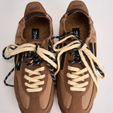 Sneakers donna Panthere marroni e beige PU602P 041 PURAAI 