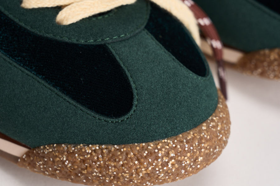Sneakers donna Panthere verde e giallo pastello PU602P 045 PURAAI 