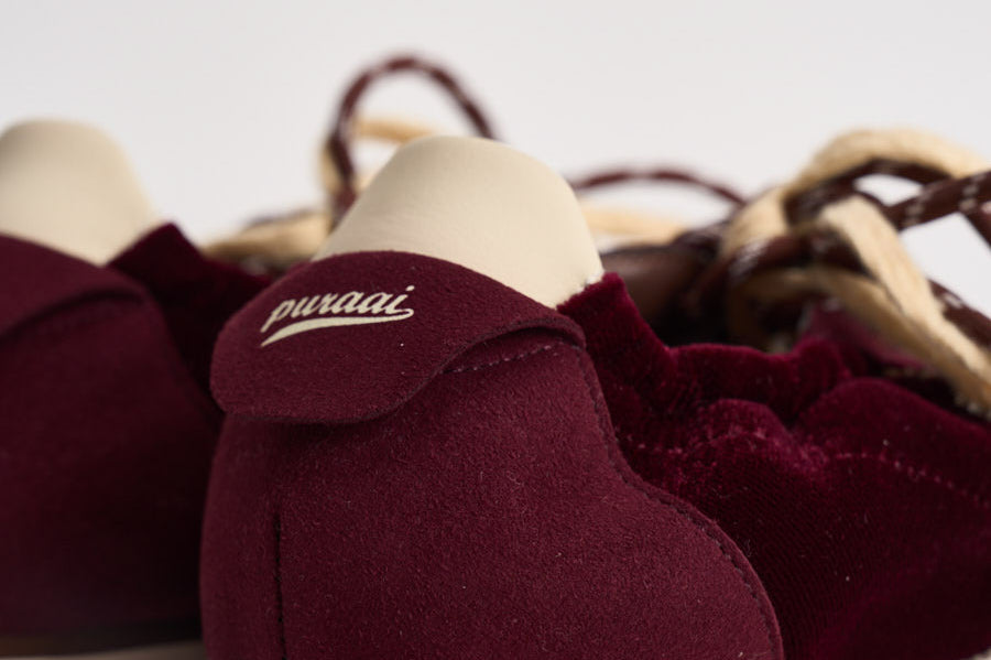 Sneakers donna Panthere bordeaux e gialle PU602P 046 PURAAI 