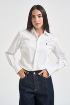 Camicia donna in cotone bianca 211891376 001 RALPH LAUREN 