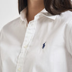 Camicia donna in cotone bianca 211891376 001 RALPH LAUREN 