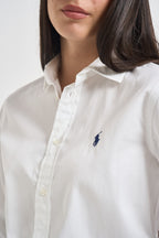 Camicia donna in cotone bianca 211891376 001 RALPH LAUREN 