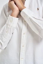 Camicia donna in cotone Oxford bianca 211891377 003 RALPH LAUREN 